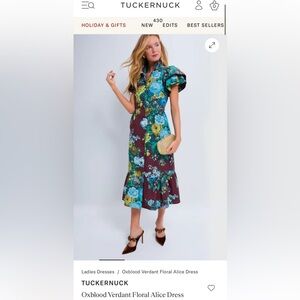 Tuckernuck Floral Alice Midi Dress